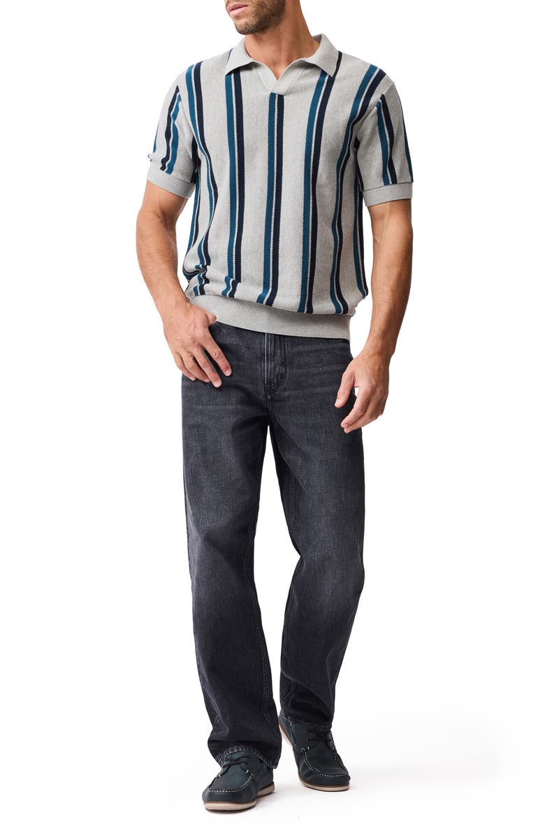 Rodd & Gunn Royce Hill Johnny Collar Polo, Alternate, color, Dusk