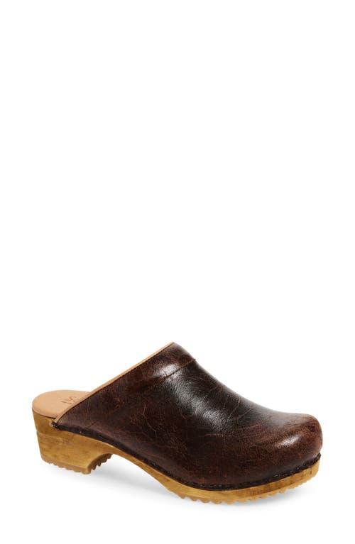 Sanita Melissa Clog In Brown