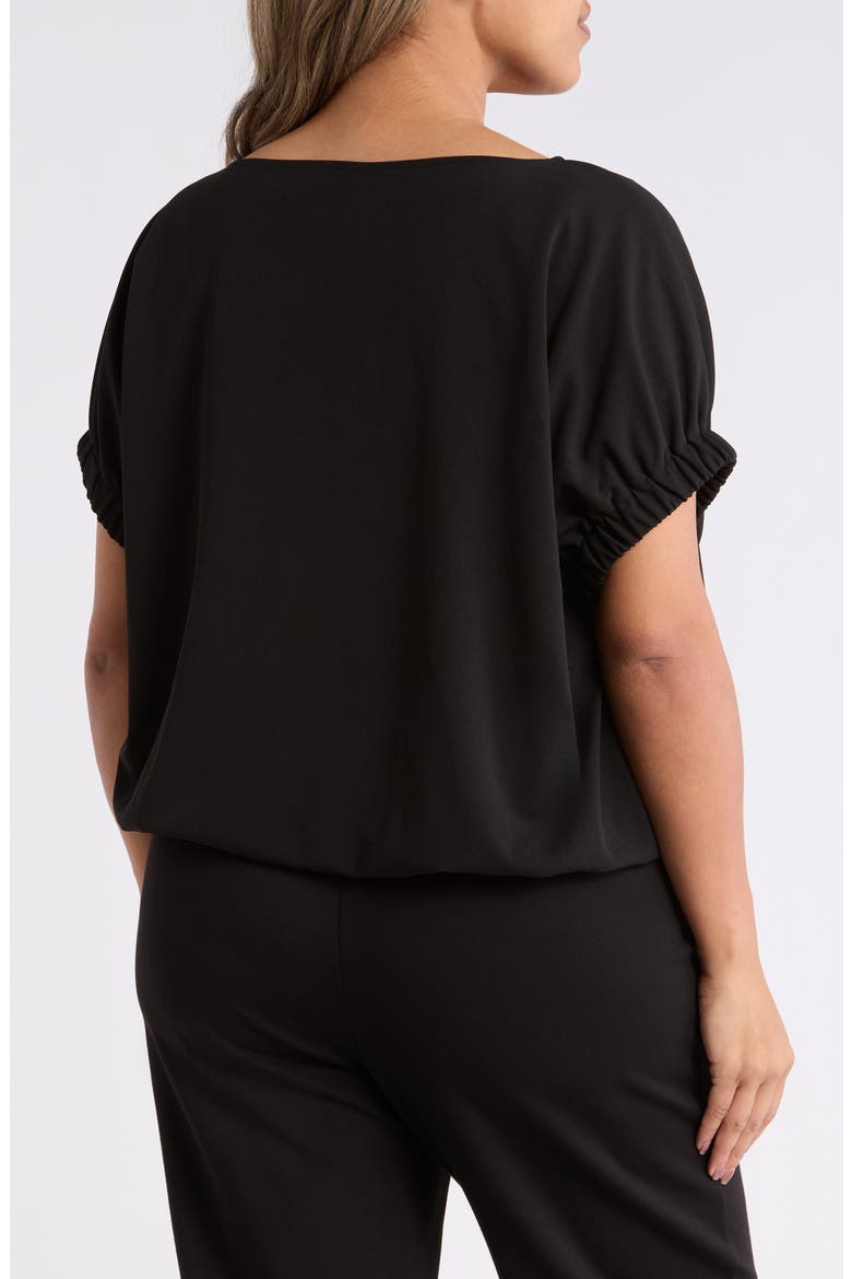 Elastic Cuff Dolman Sleeve T-Shirt, Alternate, color, ANNE BLACK
