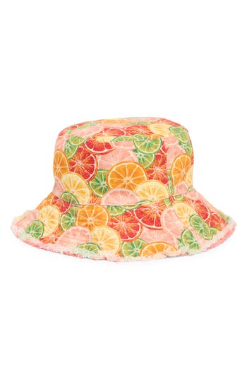 Steve Madden Sliced Citrus Bucket Hat