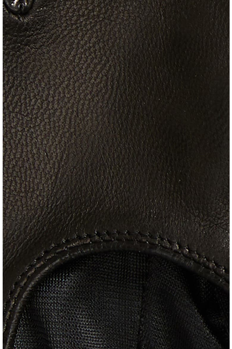 Leather Driving Gloves, Alternate, color, BLACK
