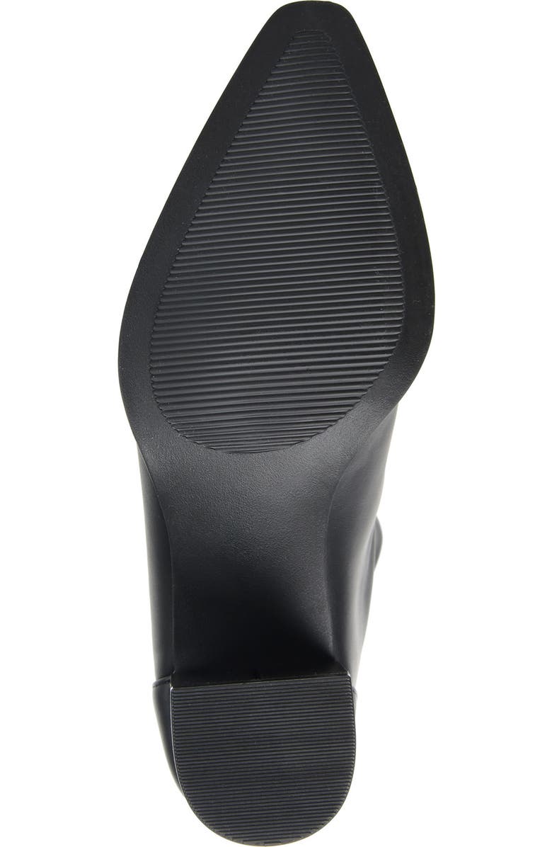 Journee Collection Heddy Vegan Leather Bootie, Alternate, color,