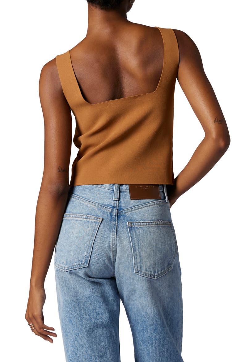 Lyana Tank Top, Alternate, color, ALMOND