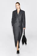 COS Tailored Wool-blend Double-breasted Coat