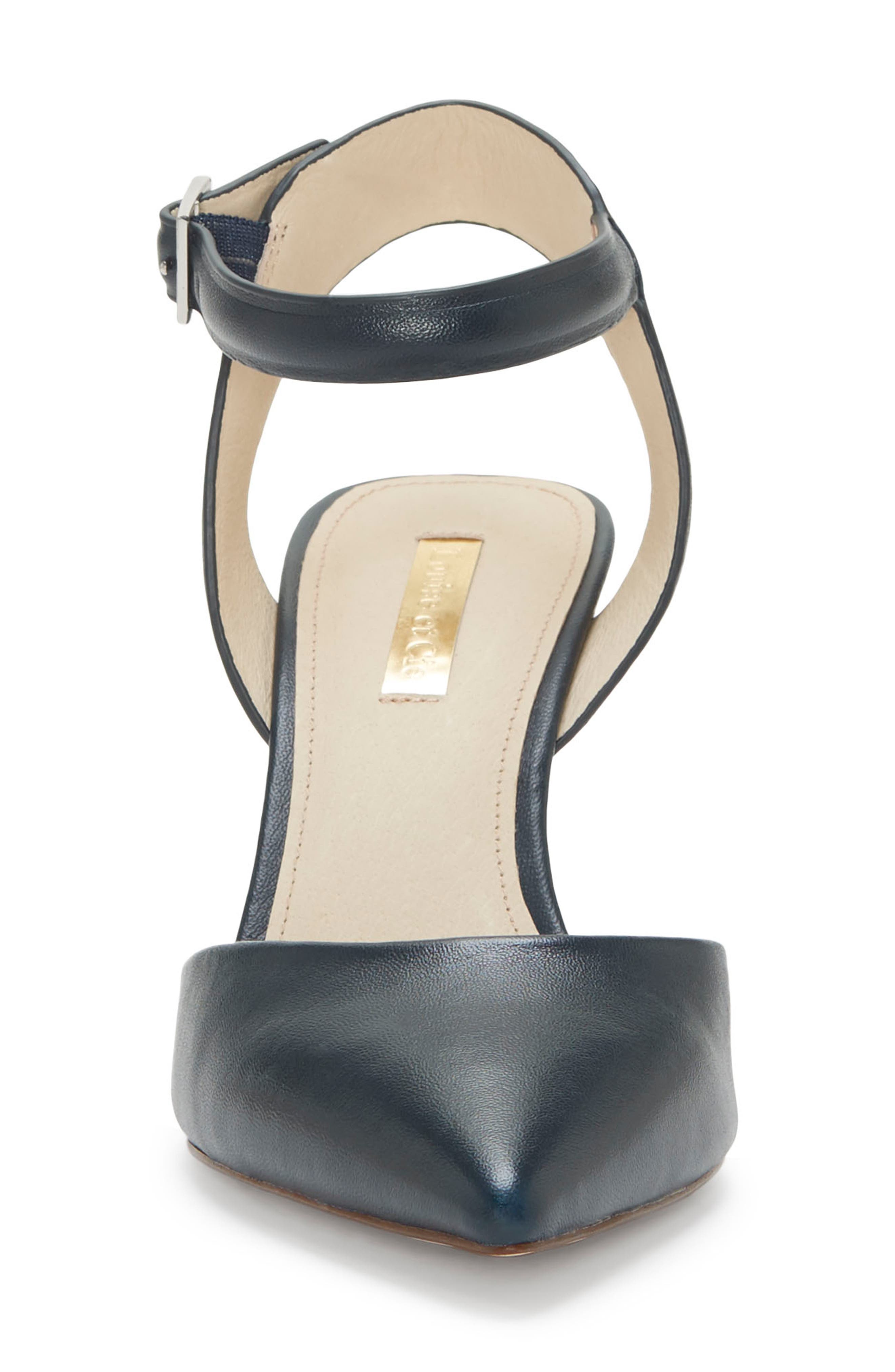 Kota Ankle Strap Pump, Alternate, color, BLUEBERRY NAPPA