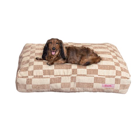 MabelDesigner Modern Ultra Soft Reversible Plush Rectangular Pet Bed with Washable Cover