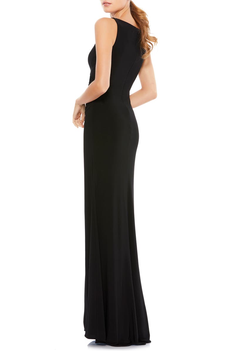 Ieena for Mac Duggal Ruched Jersey Gown, Alternate, color,