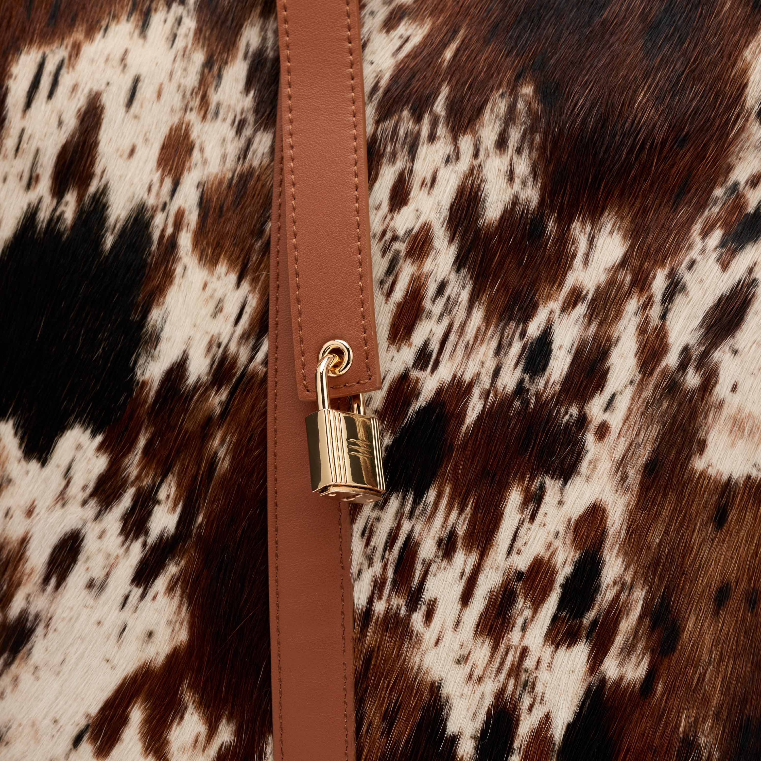 MARC NOLAN Mila Leather Tote Bag, Alternate, color, Dark Horse