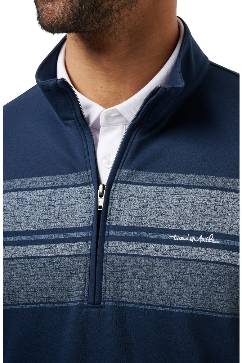 Marina Nights Quarter Zip Pullover, Alternate, color, TOTAL ECLIPSE