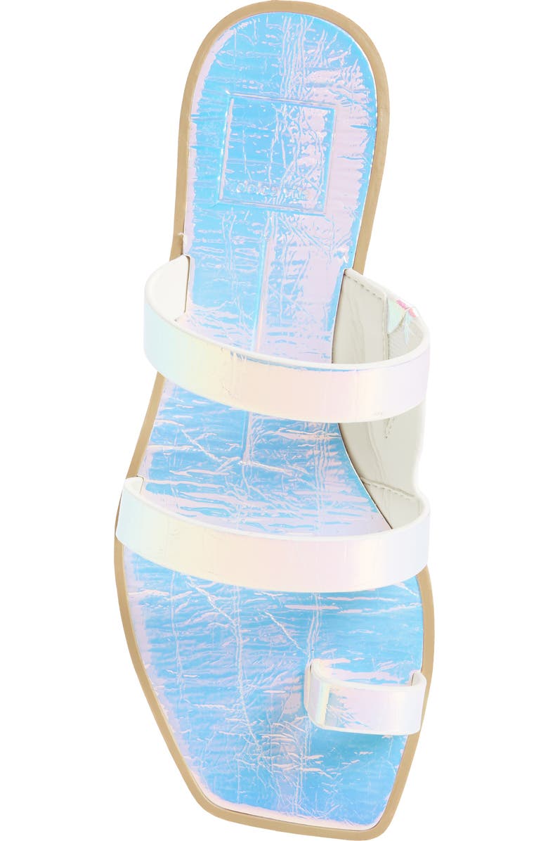 Dolce Vita Isala 3 Croc Textured Slide Sandal, Alternate, color,