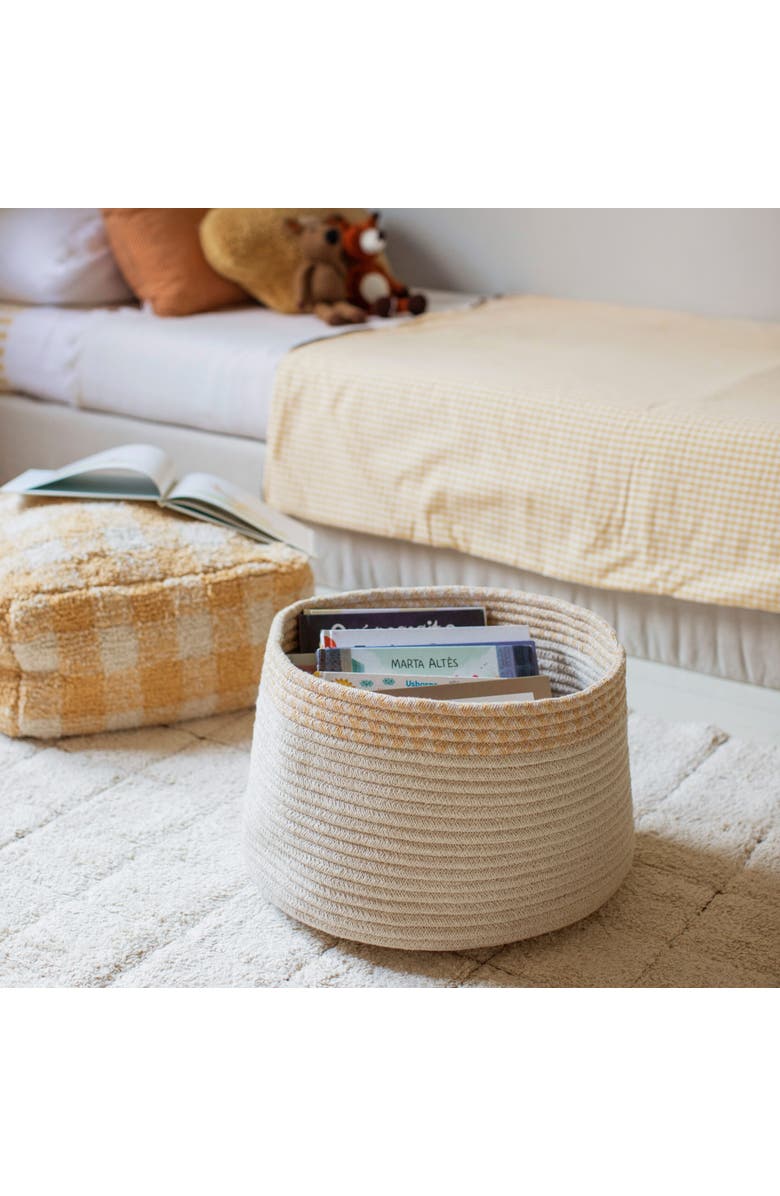 Lorena Canals Basket Kilo, Alternate, color, Natural, Rose, Honey