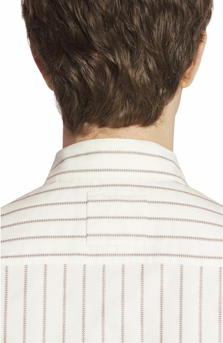 Lanvin Straight Striped Shirt, Alternate, color, 