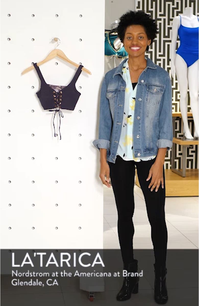 Dazzling 4-Way Piqué Reversible Bikini Top, sales video thumbnail