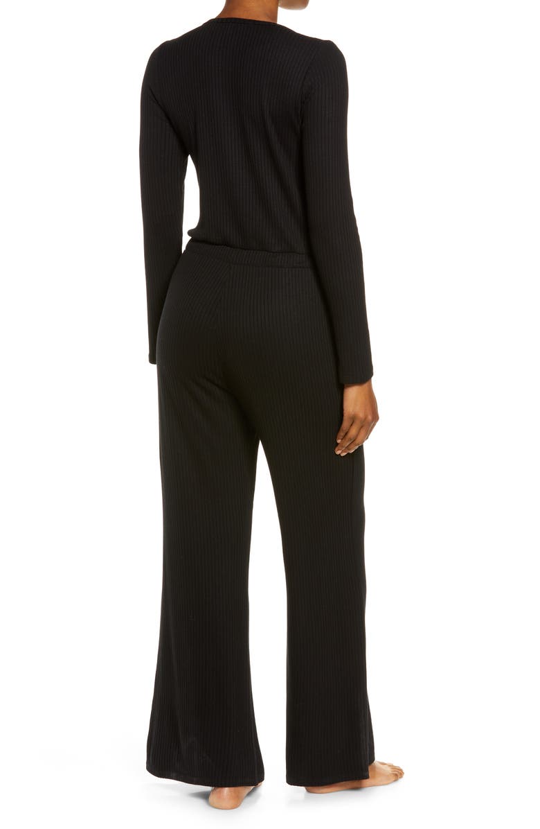 Beyond Yoga So Chic Luxe Knit Long Sleeve Jumpsuit, Alternate, color,