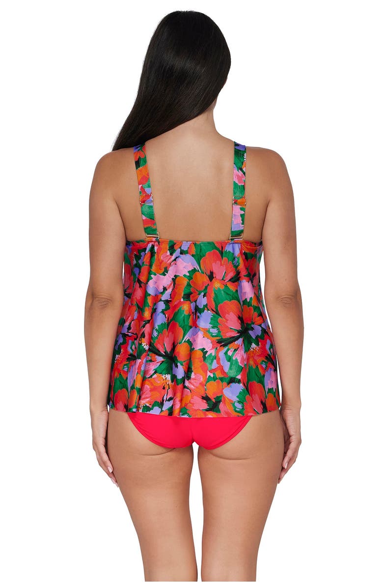 Sunsets Escape Sadie Tankini Swimsuit Top, Alternate, color,