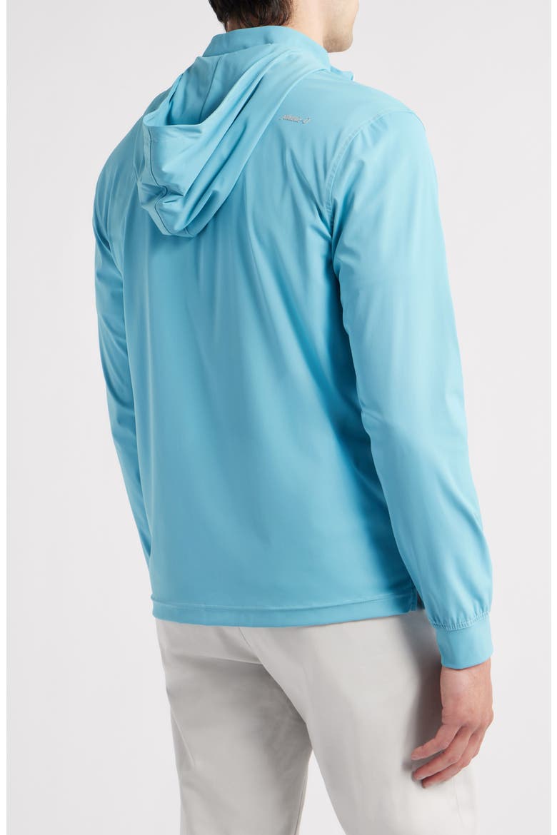 Robby Performance Quarter Zip Hoodie, Alternate, color, HAZE