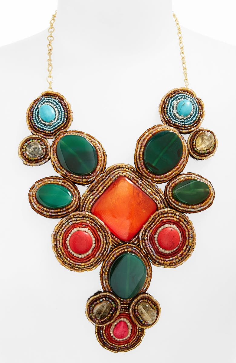 Tasha 'Beads of Glory' Collar Necklace, Alternate, color, 