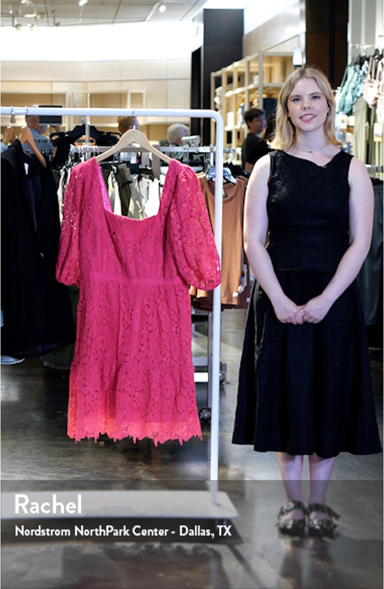 Priscilla Lace Minidress, sales video thumbnail