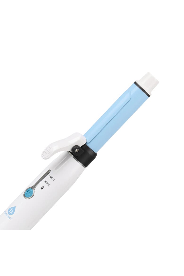 USB Rechargeable Cordless Curling Iron, Alternate, color, Blue