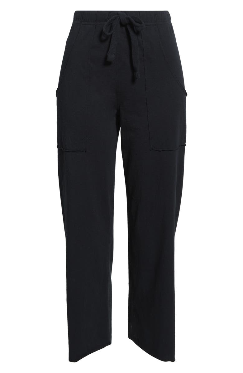 Frank & Eileen Penny Patch Pocket Cotton Pants, Main, color, British Royal Navy