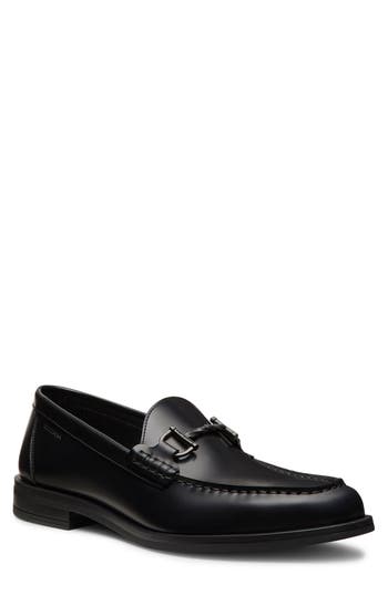 Stuart Weitzman Bowen Bit Loafer In Black