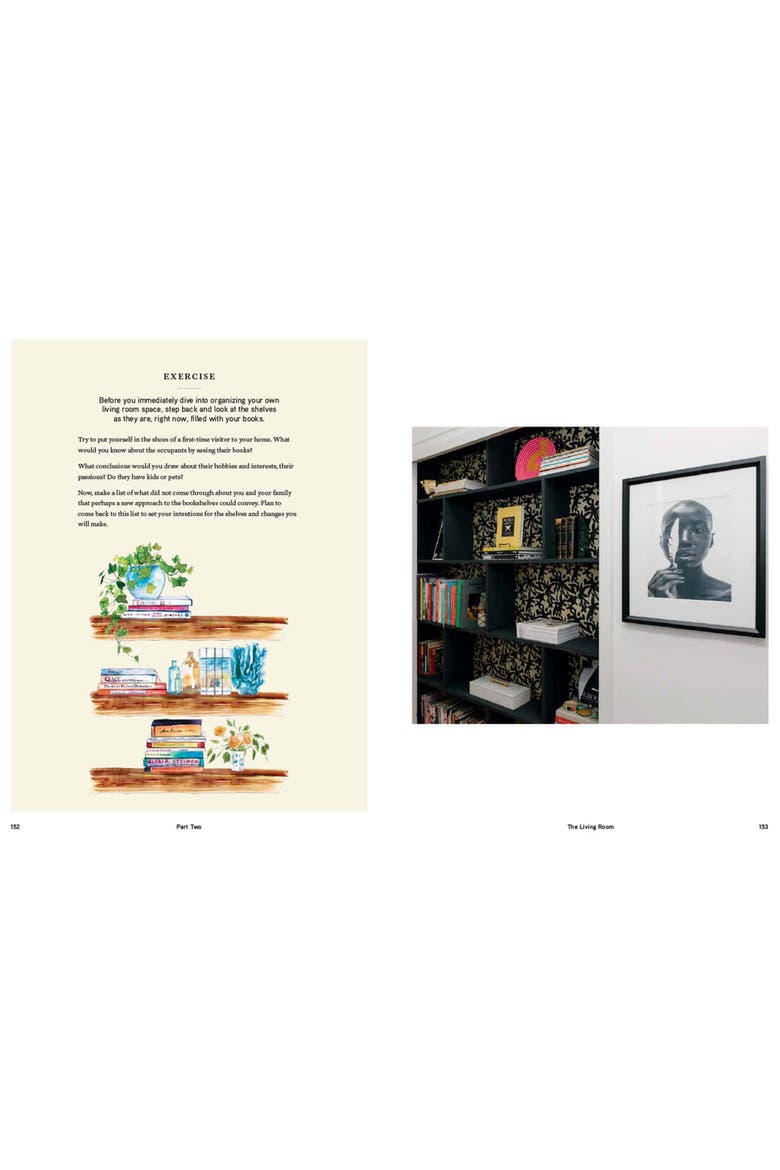 For the Love of Books Designing and Curating a Home Library, Alternate, color, White