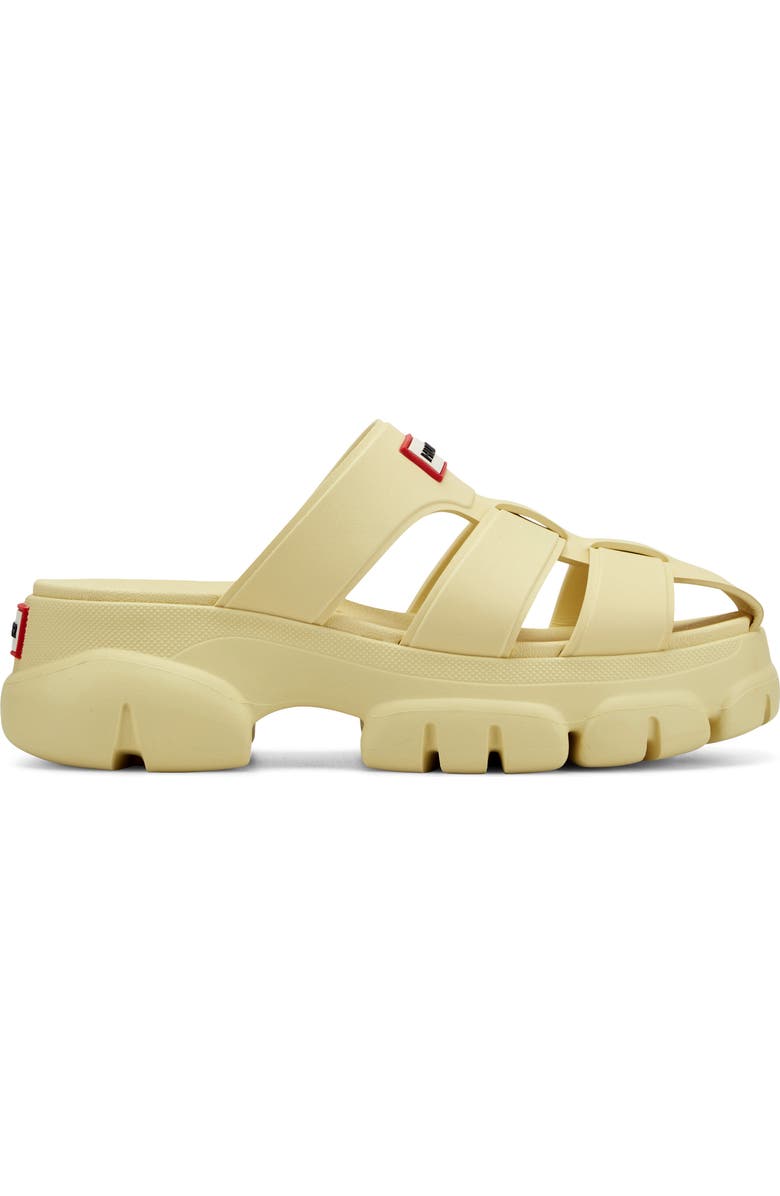 Hunter Bonnie Lug Sole Slip-On Shoe, Alternate, color, Yellow