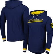 Mitchell & Ness Men's Mitchell & Ness Navy Michigan Wolverines Legendary Raglan Pullover Hoodie