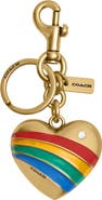 COACH Heart Bag Charm