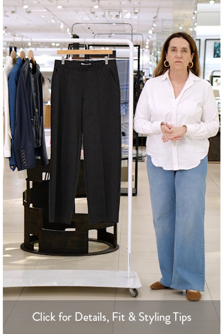 Flecked Knit Pants video
