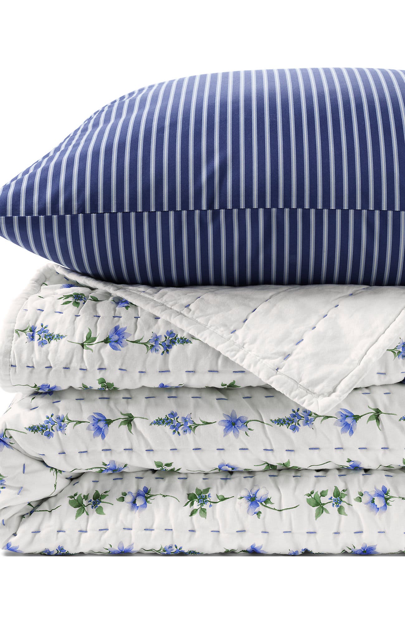 Lands' End Printed Seed Stitch Quilt | Nordstrom