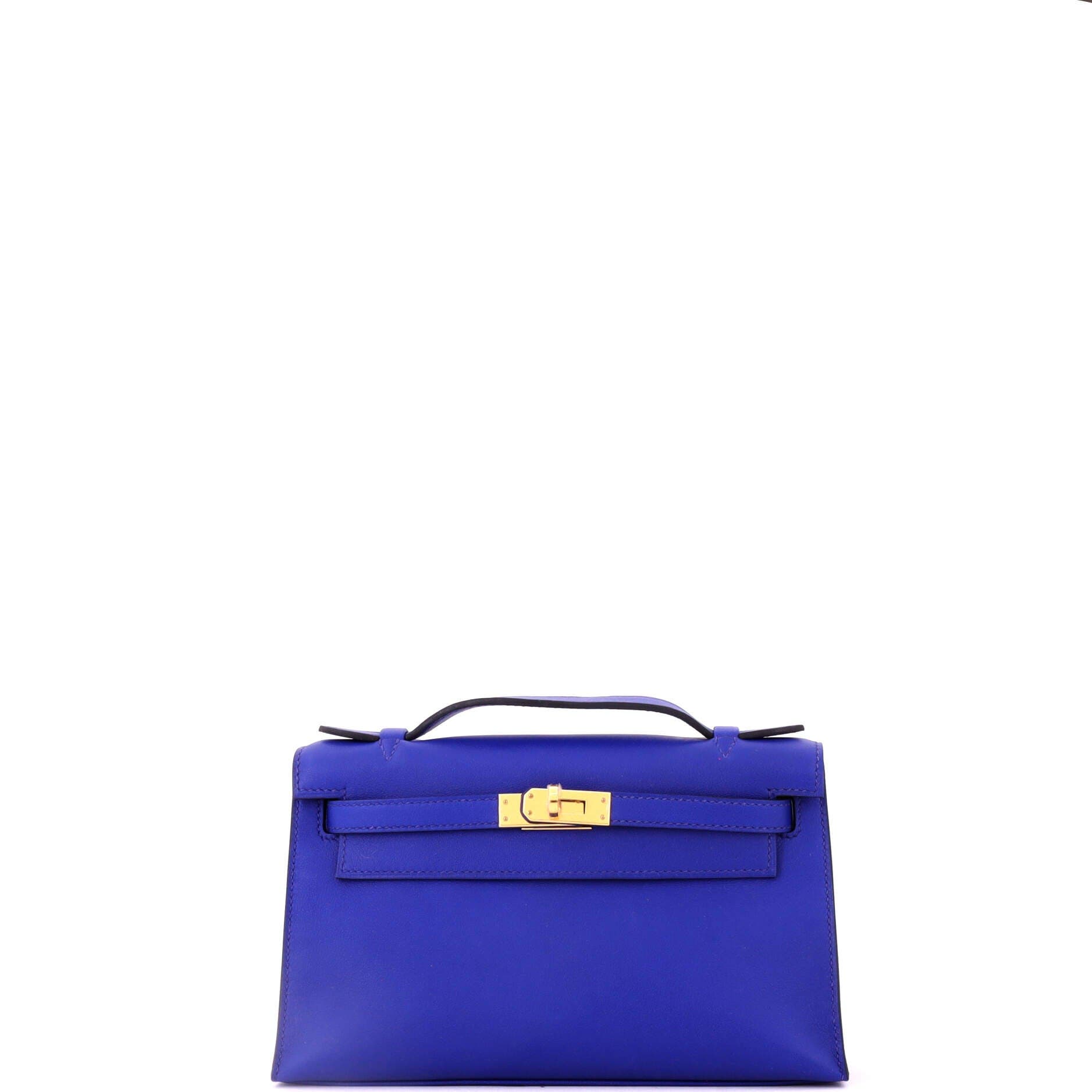 Pre-Owned Hermes Kelly Pochette Swift, Main, color, 