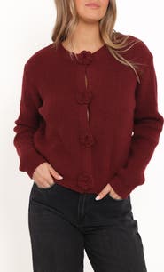 Petal & Pup Jones Rosette Cardigan