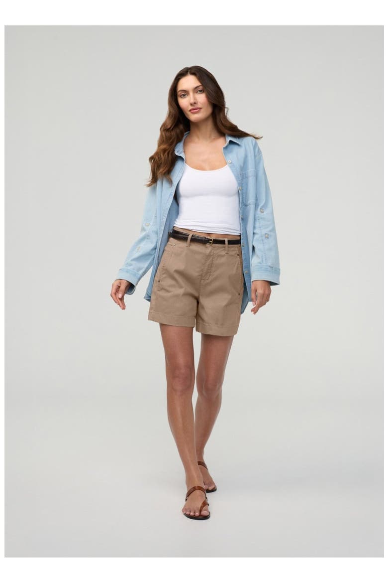 Live Lite High Rise Short, Main, color, Desert-Tan