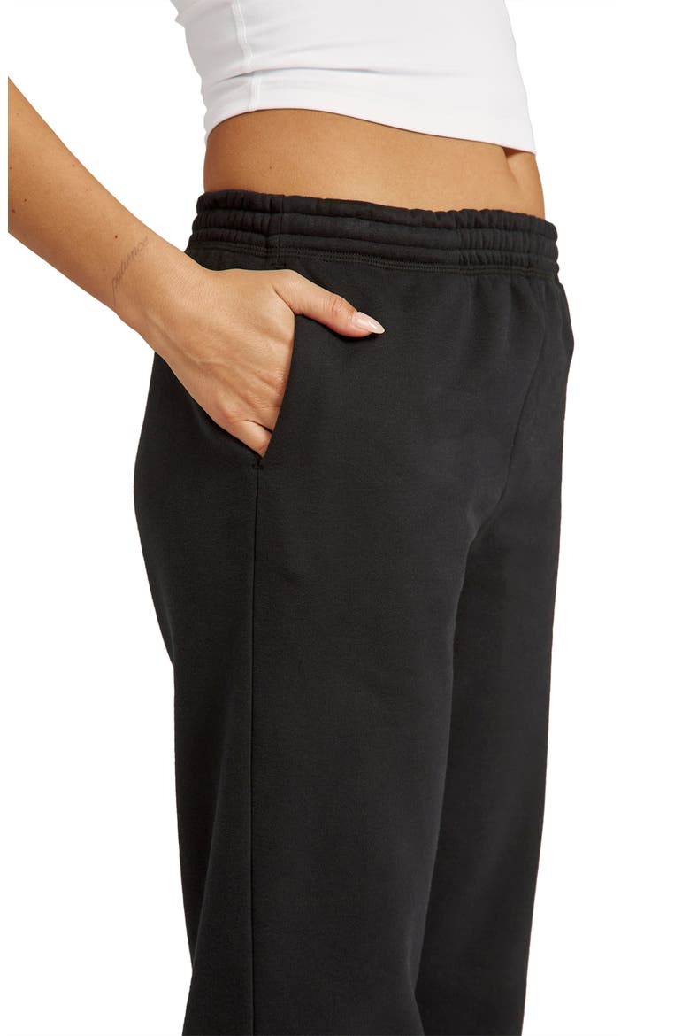 On the Go Cotton Blend Joggers, Alternate, color, BLACK