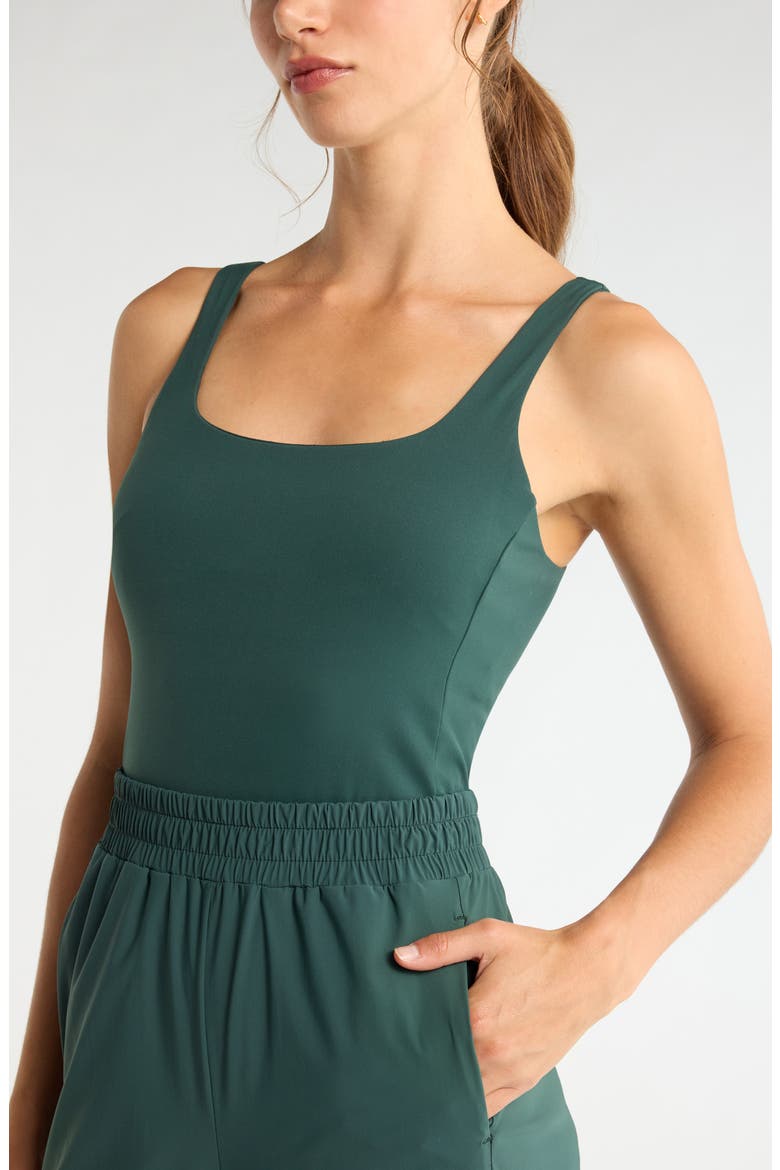 Transit Wide Leg Jumpsuit, Alternate, color, GREEN TIMBER