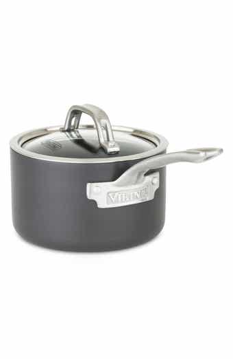 Viking 1-Quart Hard Anodized Nonstick Saucier Pan with Lid
