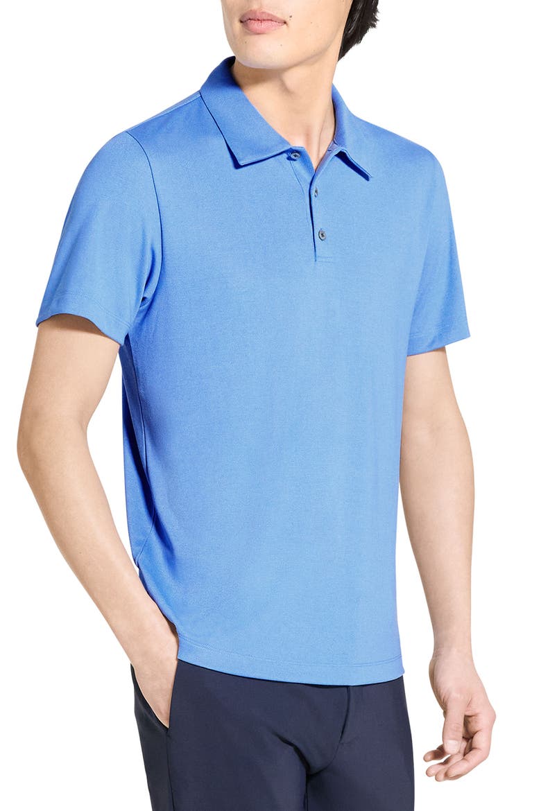 Bron in Anemone Milano Polo, Alternate, color, CRISP BLUE - 2QK