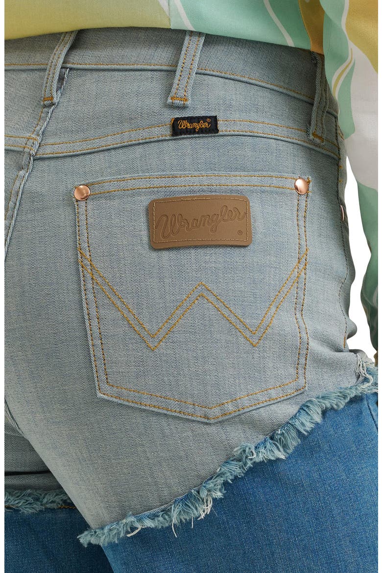 Western High Waist Wide Leg Jeans, Alternate, color, CLASSIC BLUE