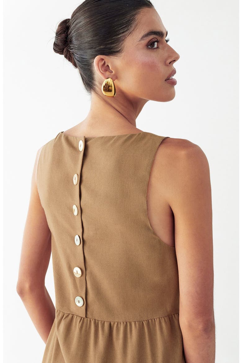 Byron Dress, Alternate, color, Cacao