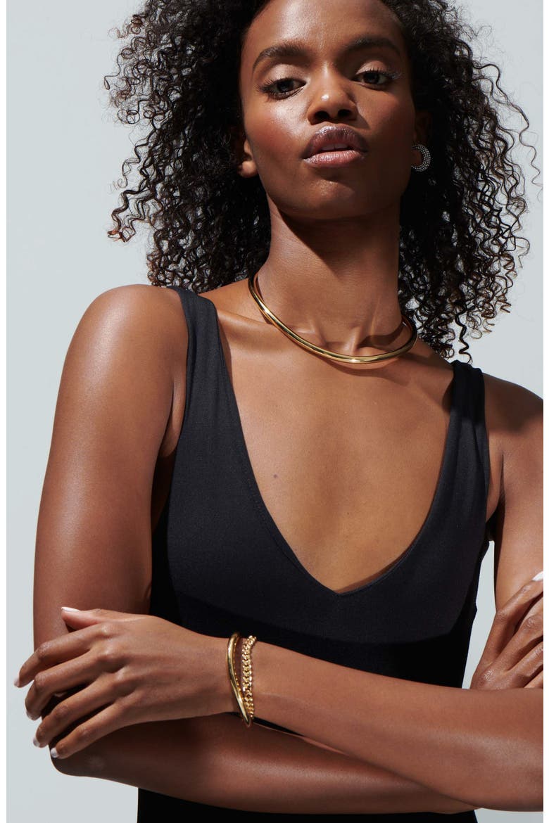 Miley 2.0 Collar Necklace, Alternate, color, GOLD