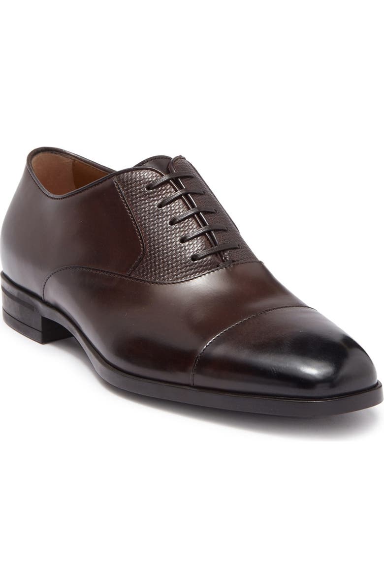 BOSS Kensington Leather Oxford, Main, color,