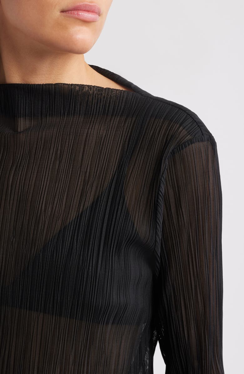 & Other Stories Plissé Top, Alternate, color, 