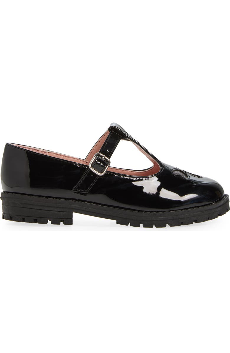 Nordstrom Kids' Lindie T-Strap Flat, Alternate, color,