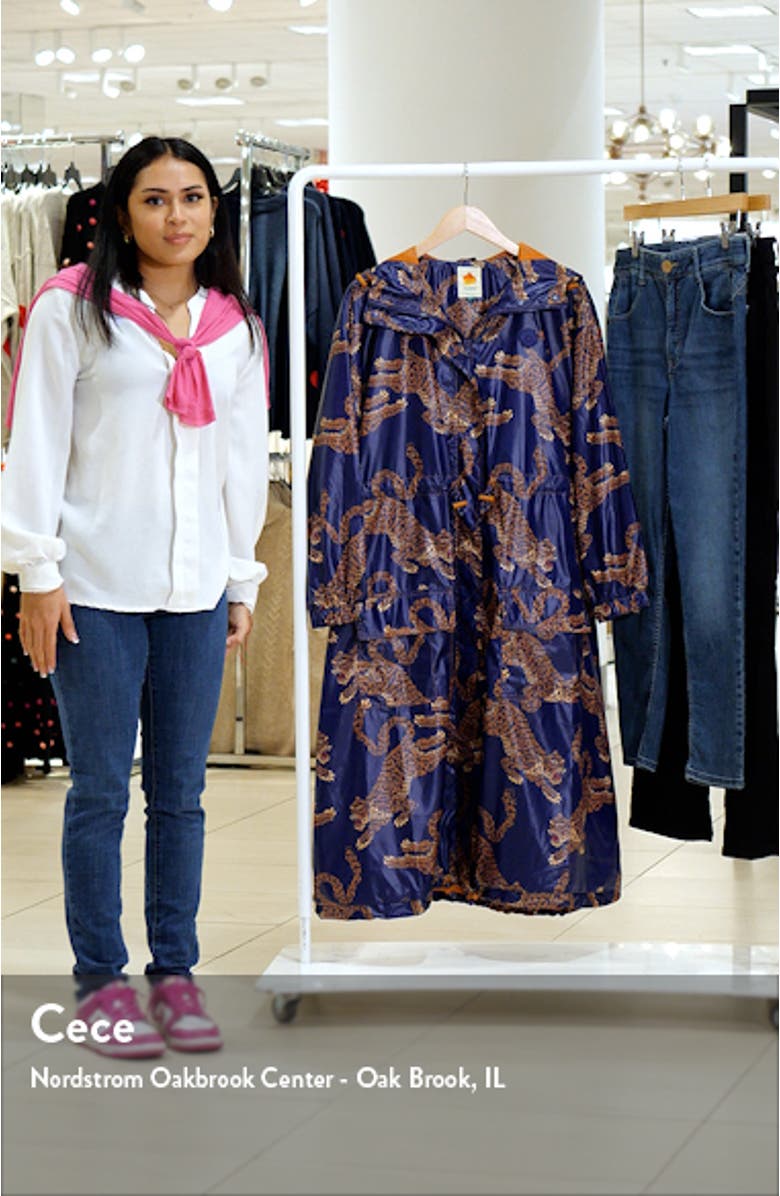 Leopard Drawcord Parka, sales video thumbnail