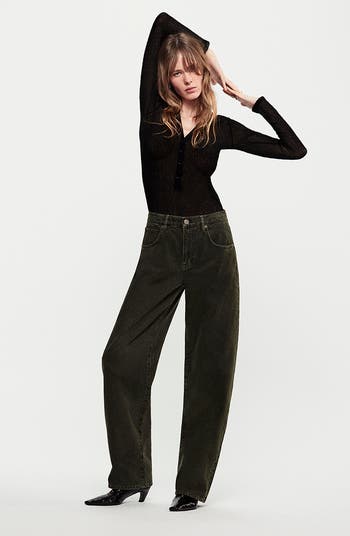FRAME High Waist Barrel Jeans | Nordstrom FRAME High Waist Barrel Jeans | Nordstrom