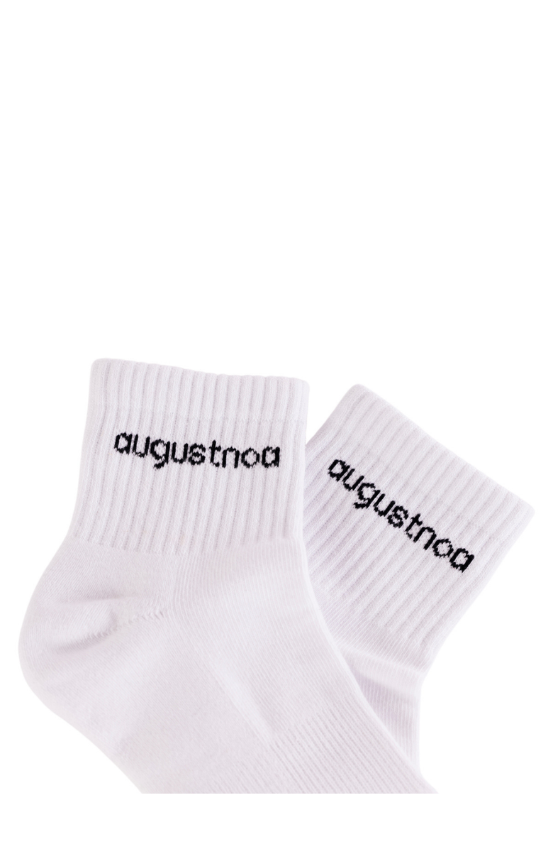 AUGUSTNOA Best Ankle Socks, Main, color, White