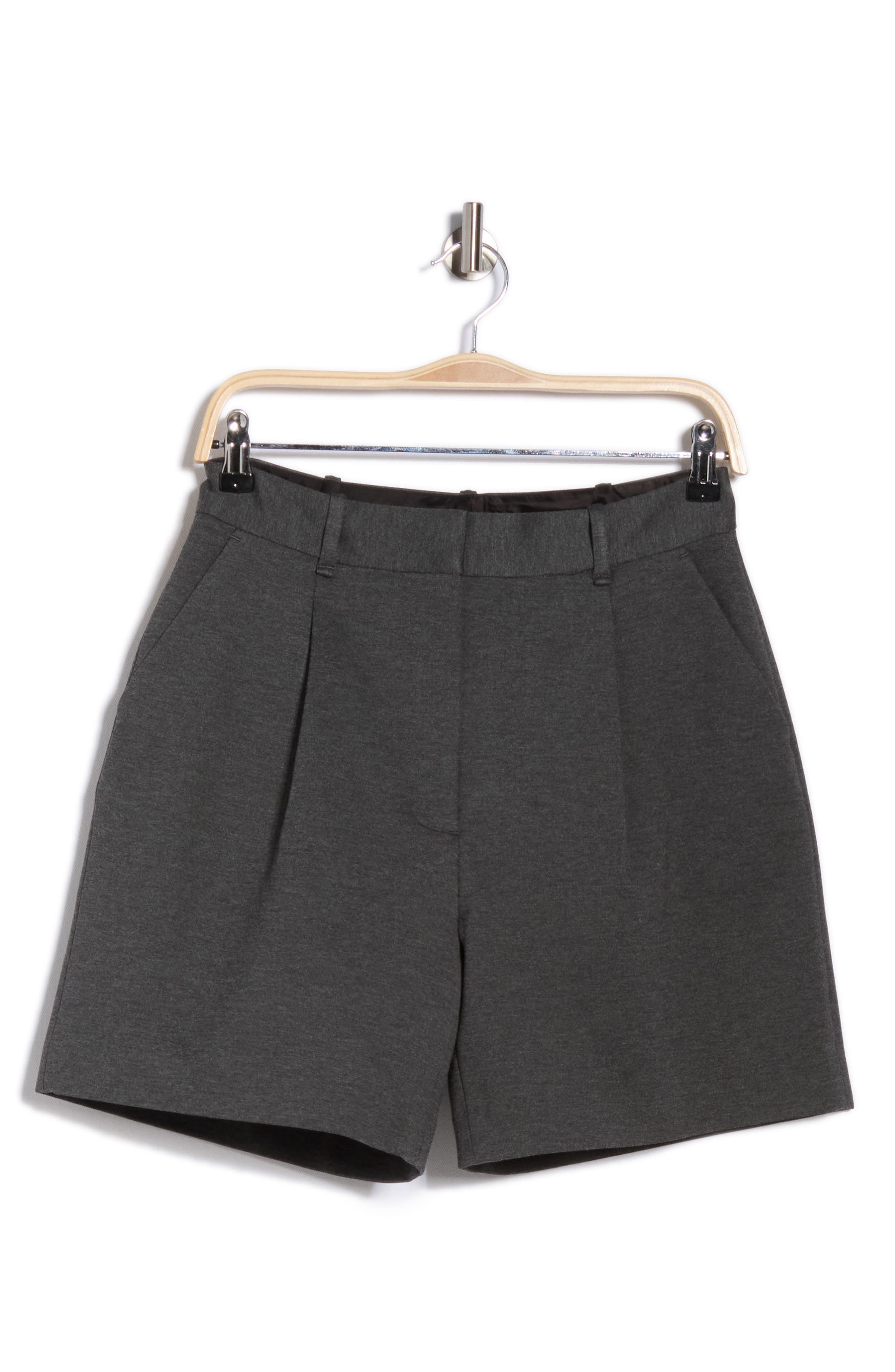 rag & bone Iris Pleated Front Ponte Shorts