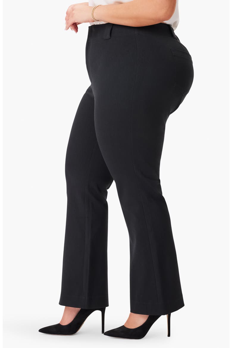 Plaza Demi Bootcut Ankle Pants, Alternate, color, BLACK ONYX