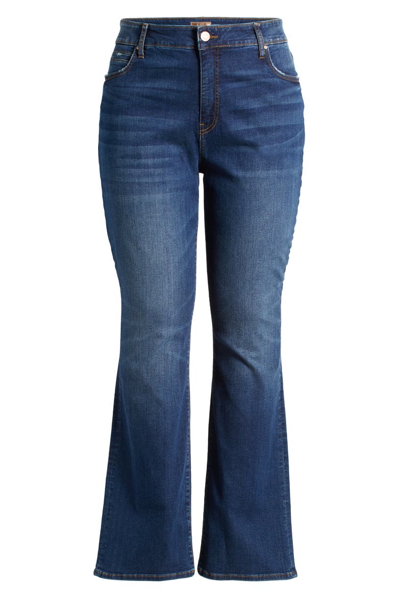 Natalie Fab Ab High Waist Bootcut Jeans, Alternate, color, NIRVANA